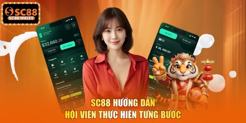 SC88 hướng dẫn hội viên thực hiện từng bước